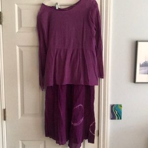 J.Morgan Puett top and Hanky Panky pants